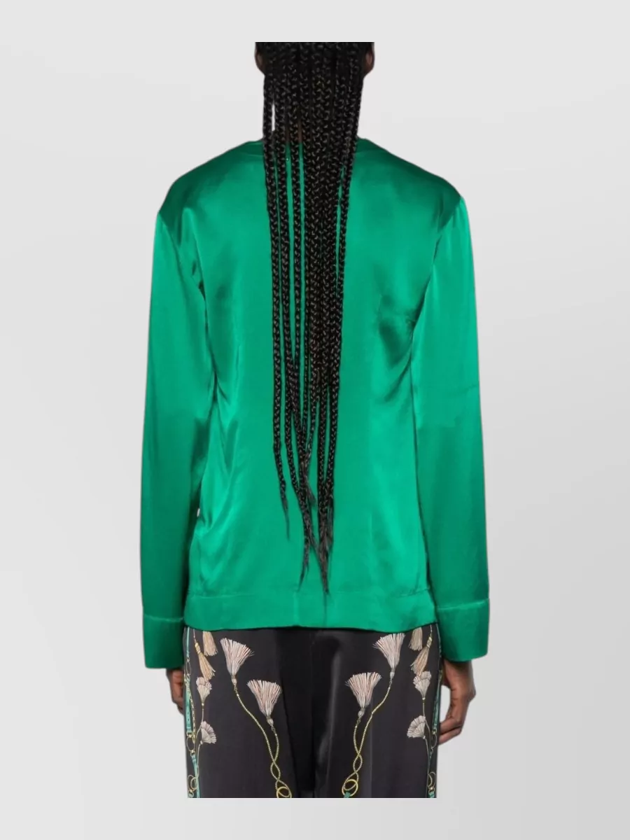 Forte Forte Silk Satin Blouse