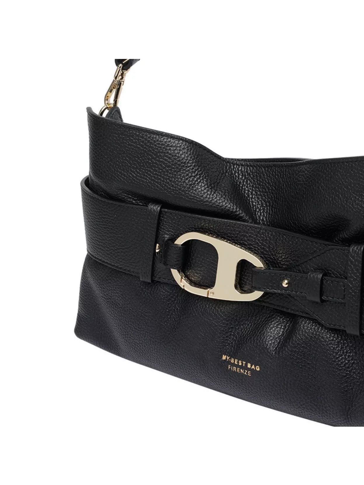 My Best Bag Firenze Logo Shoulder Bag Adjustable Strap