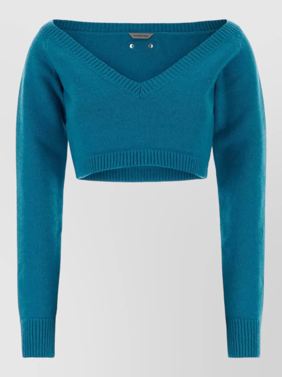 Balenciaga stretch wool jumper