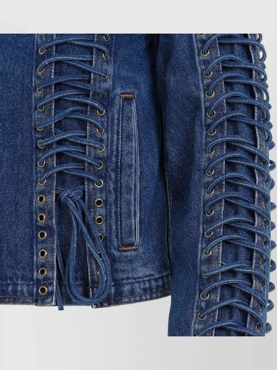 Jean Paul Gaultier Denim Corset Jacket