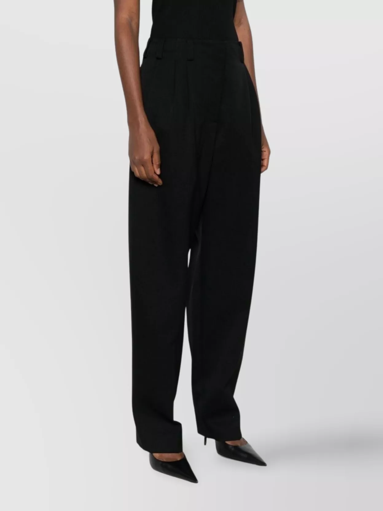 Givenchy Pleated Trousers With Belt Loops And Pockets