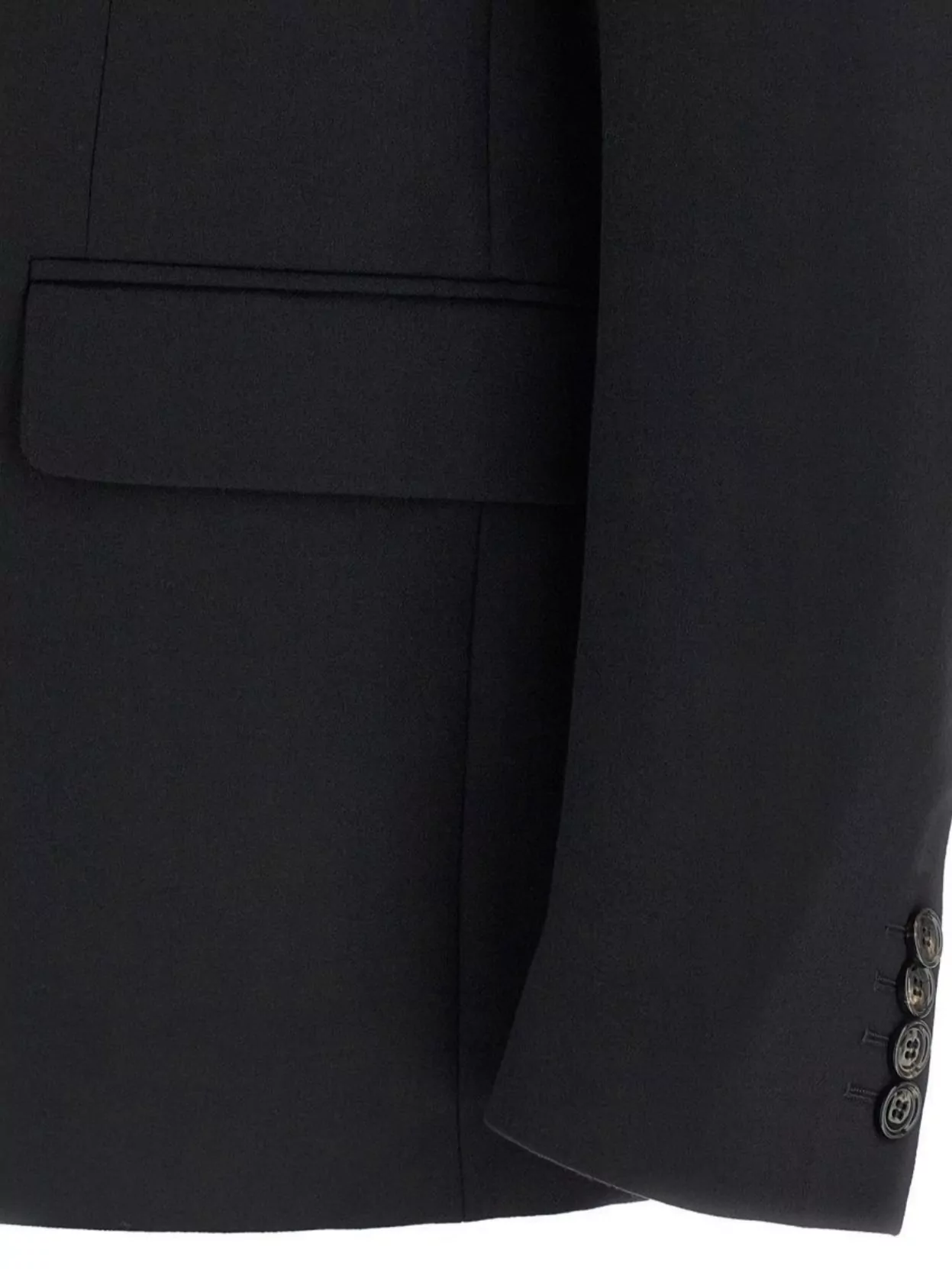 Cellar Door Double-Breasted Blazer Notch Lapel