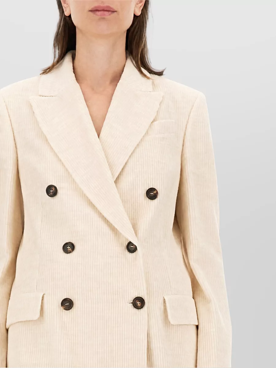Brunello Cucinelli Double-Breasted Suit Jacket