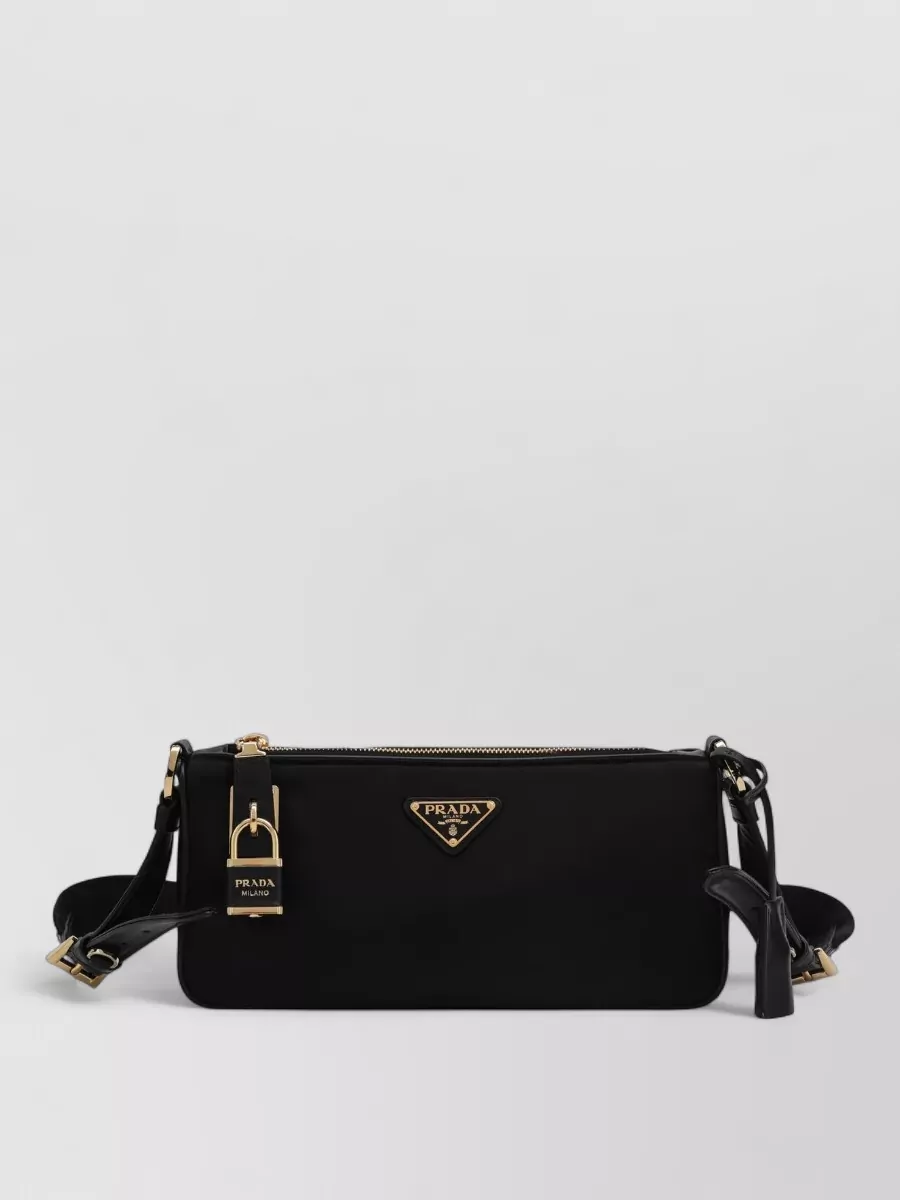 Prada Na leather cross-body bag