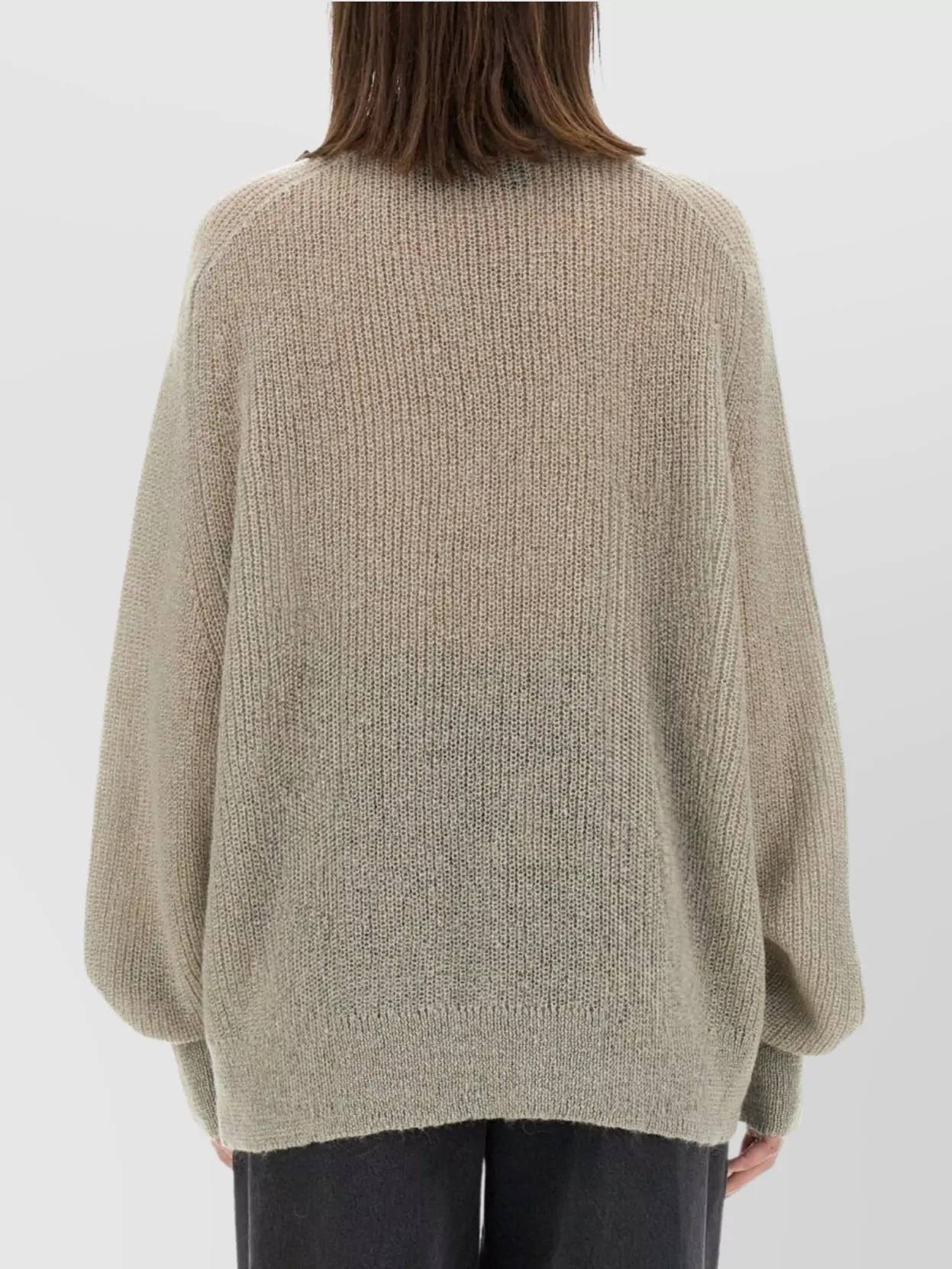 ROTATE BIRGER CHRISTENSEN LOGO CREW NECK KNITWEAR