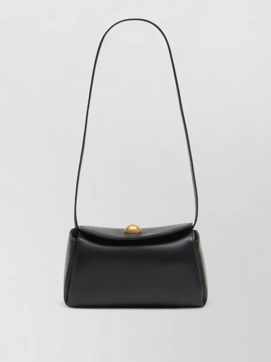 Ami Paris Calfskin leather mini shoulder bag