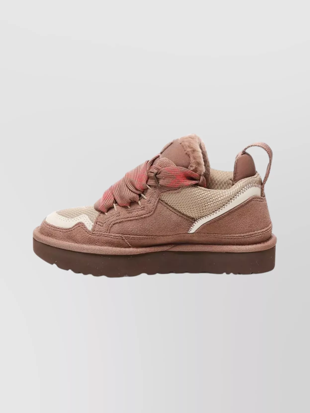 Ugg Mesh Suede Sneakers Textured Sole