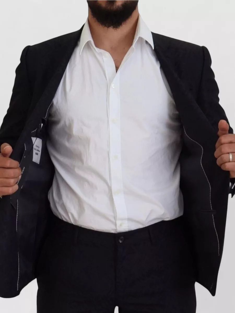 Dolce&Gabbana Silk Wool Slim-Fit Suit
