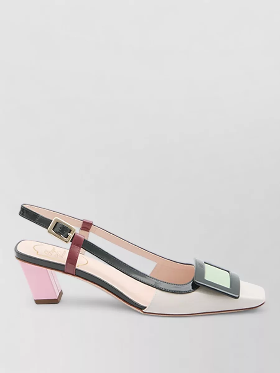 Roger Vivier Belle Vivier Slingback Pumps Leather Sole