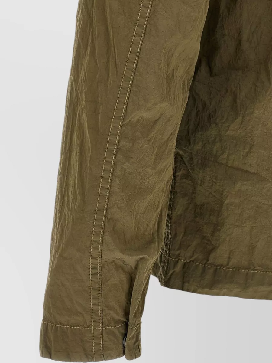 Stone Island Nylon Zip Overshirt Jacket
