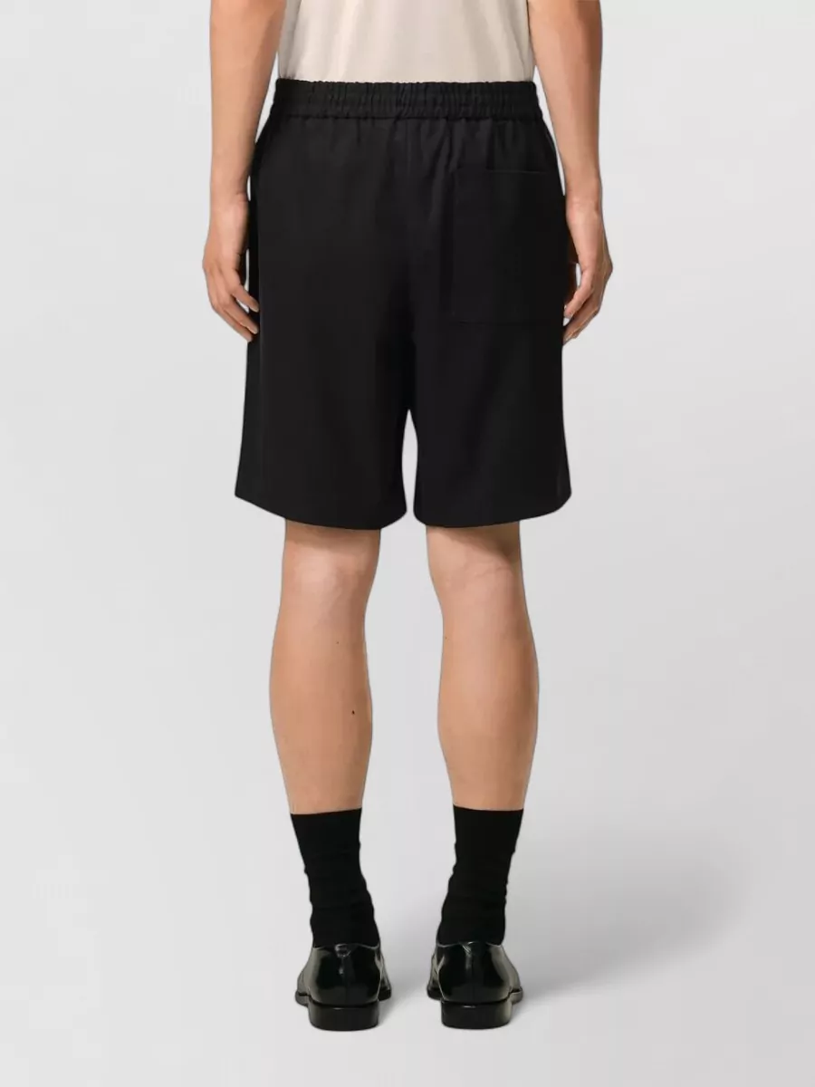 Ami Paris Cotton Elasticated Waist Shorts