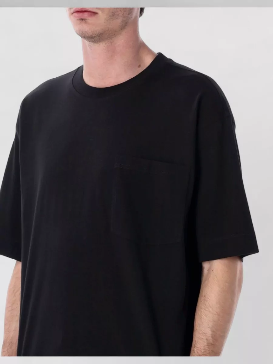 Dries Van Noten Short Sleeve Crew Neck Pocket T-Shirt