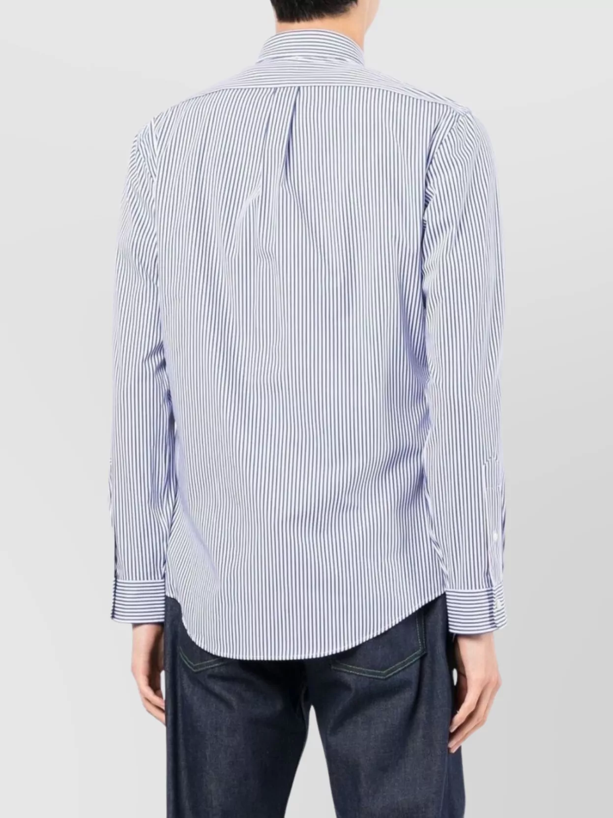 Ralph Lauren Long Sleeve Striped Button-Down Collar Shirt