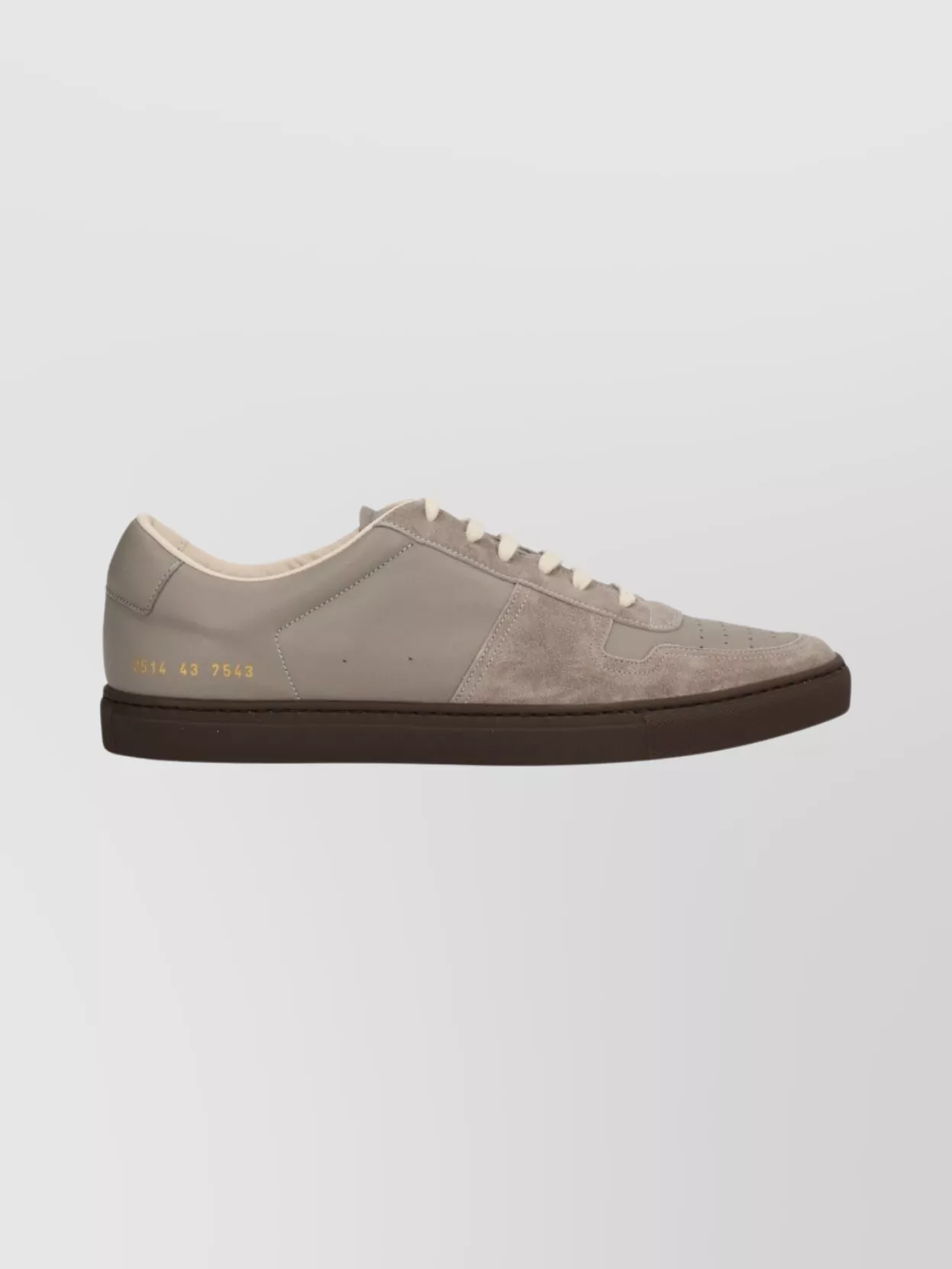 Common Projects Low-Top Sneakers With Suede And Rubber
