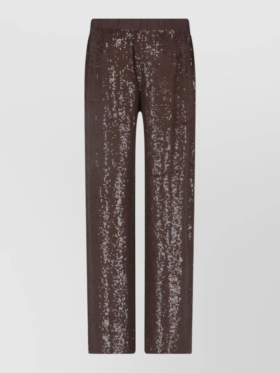 Parosh straight trousers