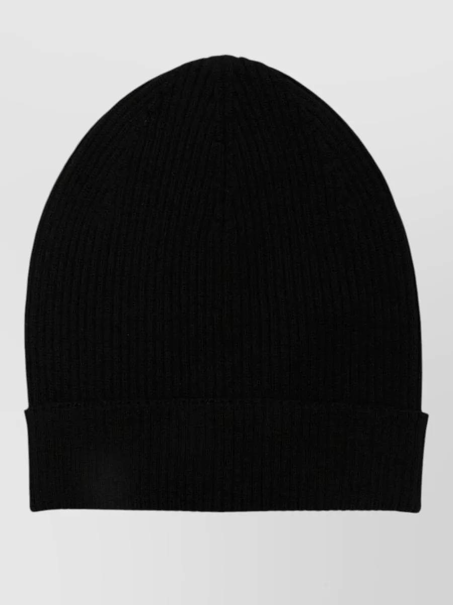 Rick Owens wool ribbed beanie