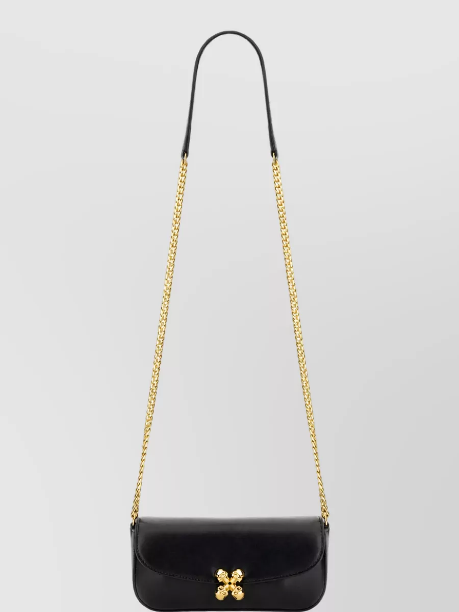 Alexander Mcqueen Skull Small Leather Clutch Bag