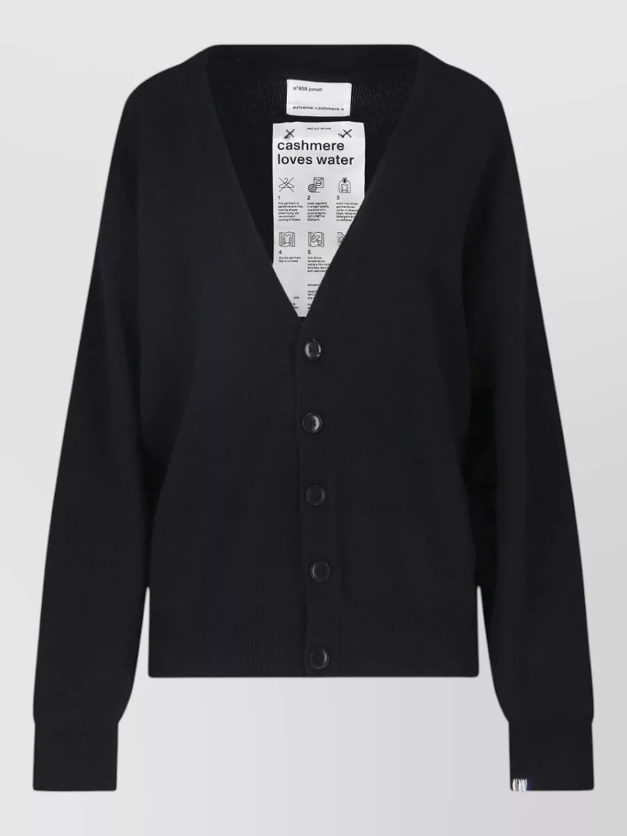 Extreme Cashmere cashmere crewneck cardigan