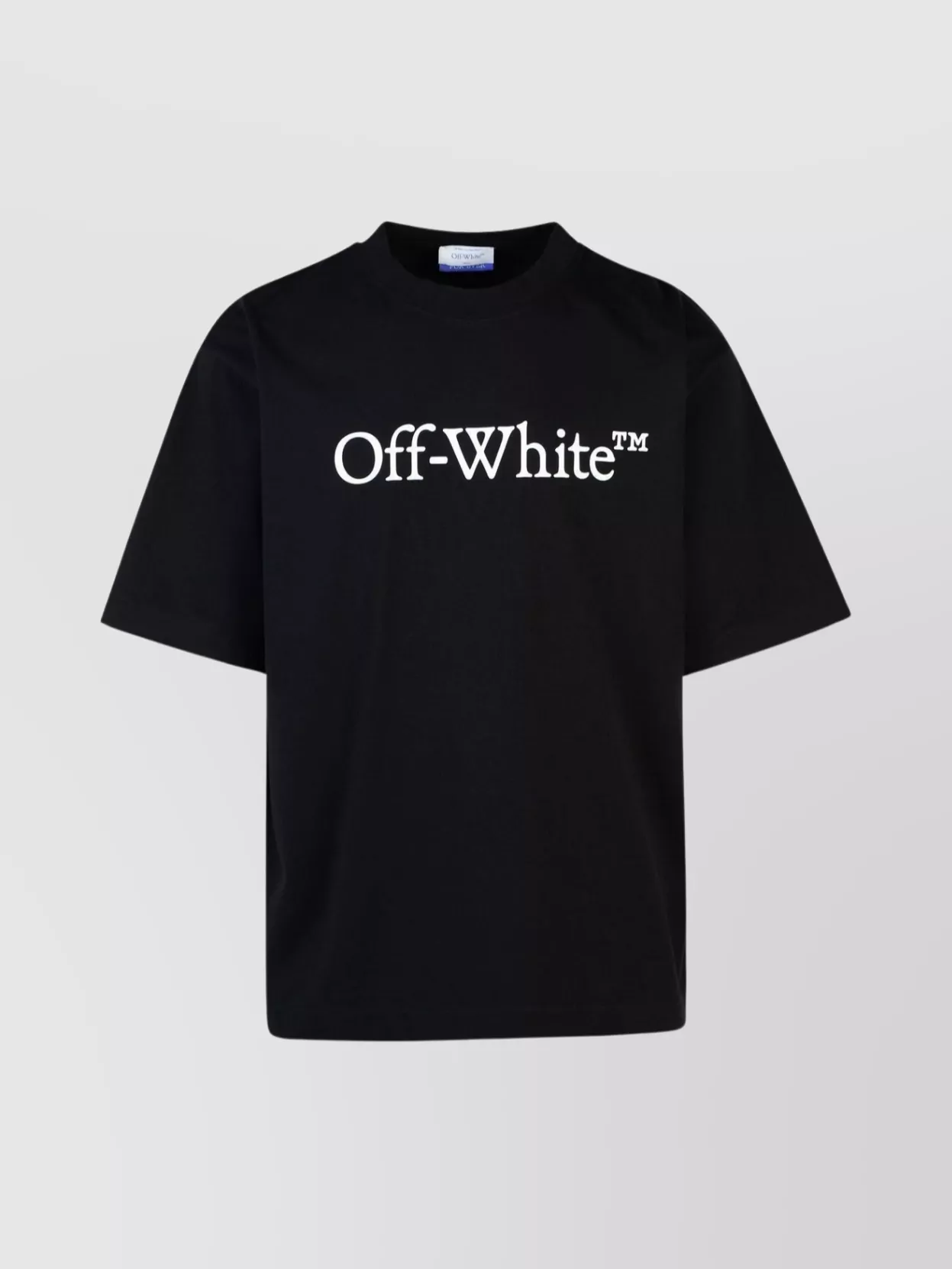 Shop Off-white "big Bookish" Crew Neck T-shirt