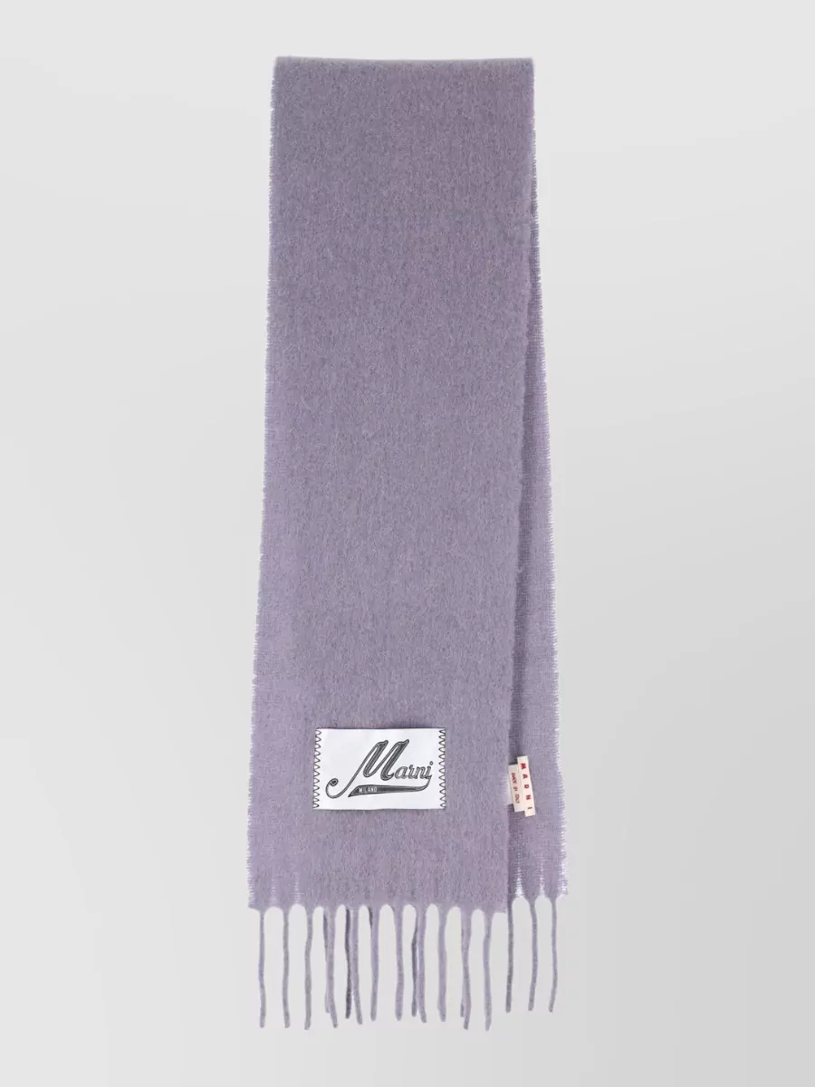 Marni alpaca-blend scarf