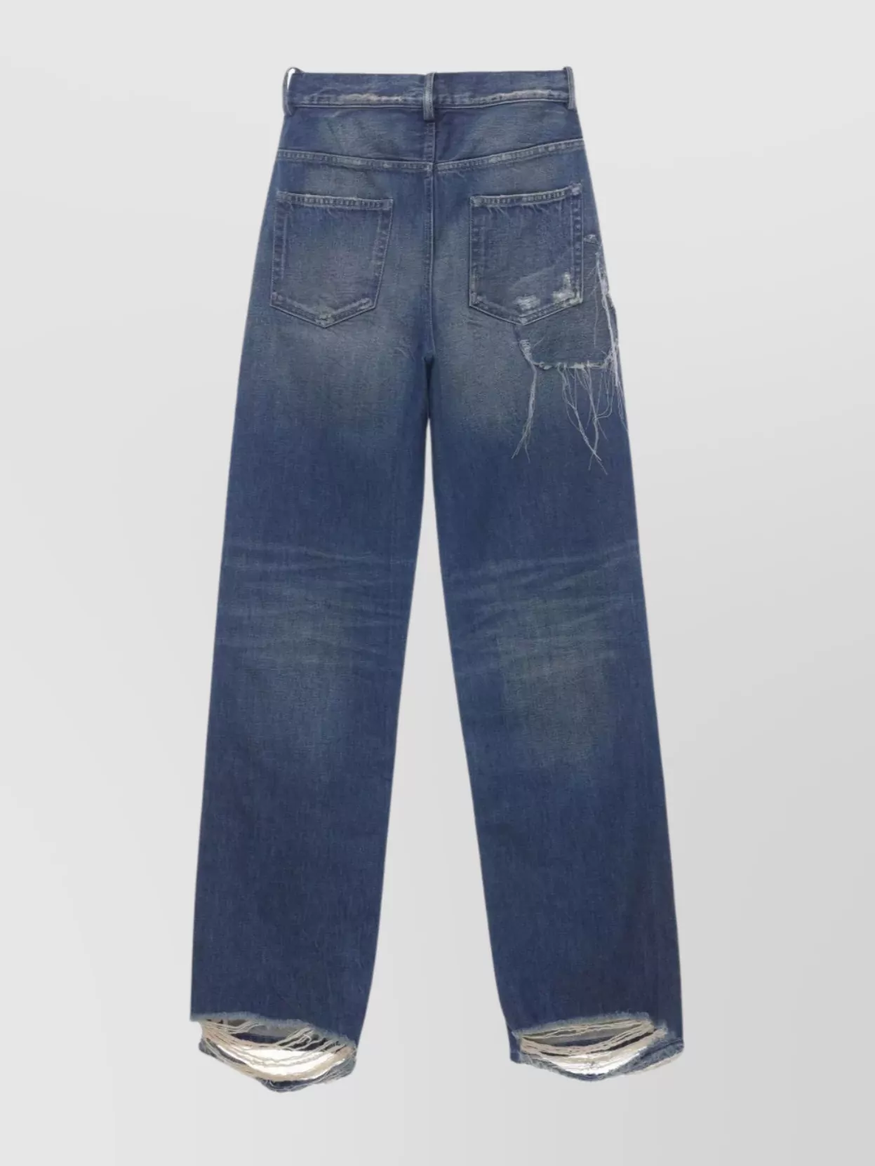 Ann Demeulemeester Claire 5-Pockets Distressed Trousers