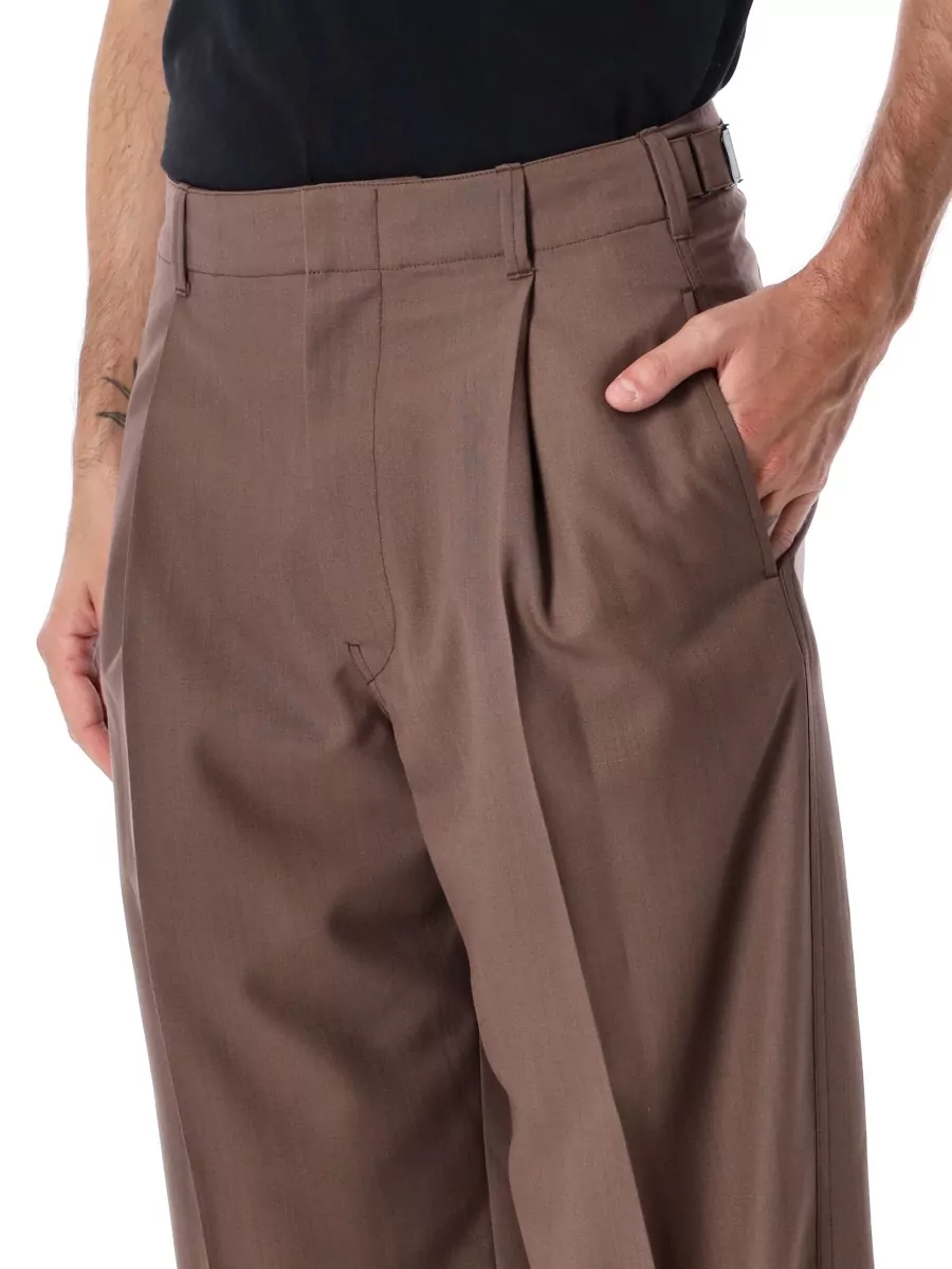 Lemaire Wide-Leg Tailored Trousers