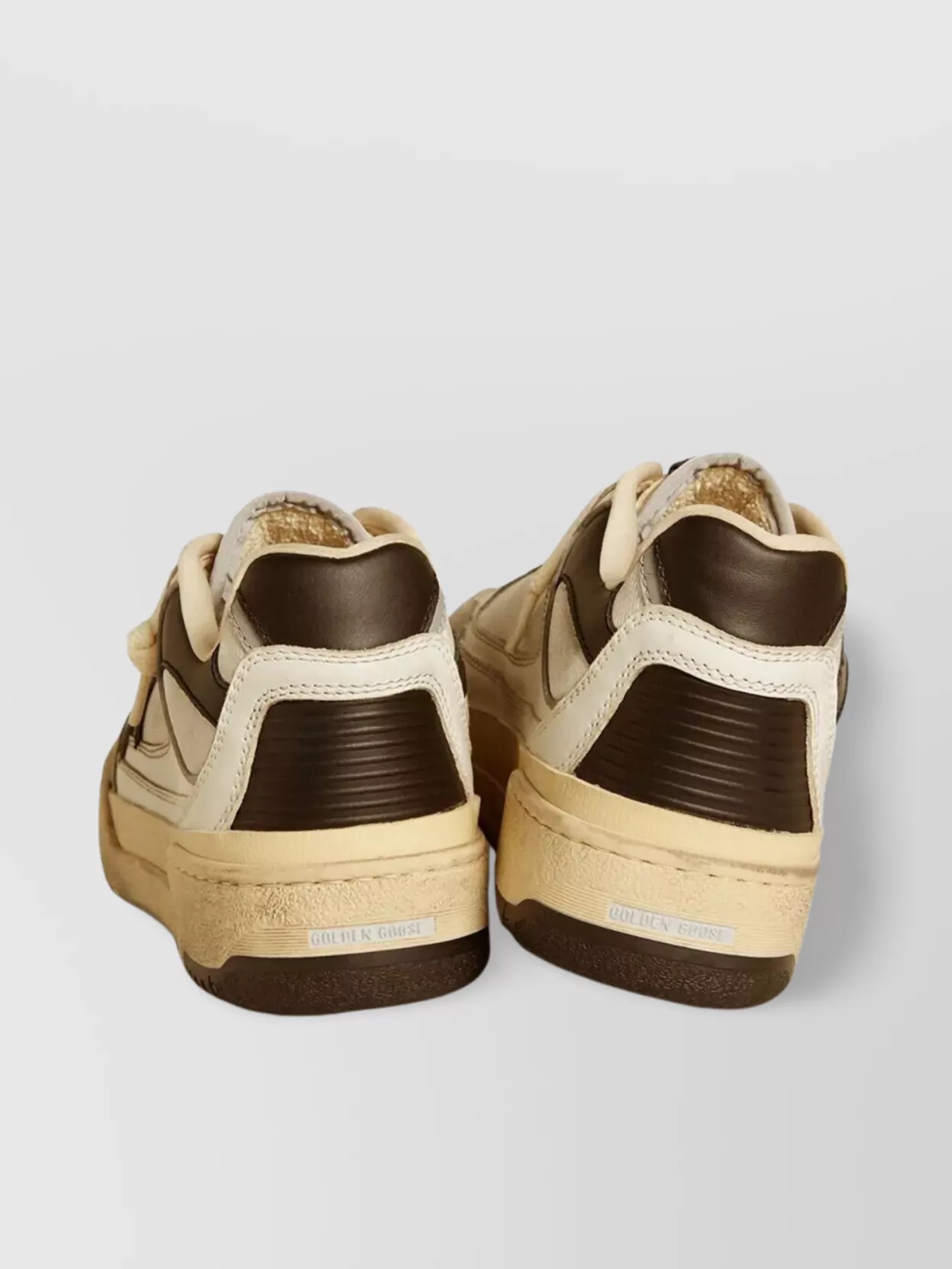 Golden Goose "Forty2" Leather Upper Sneakers
