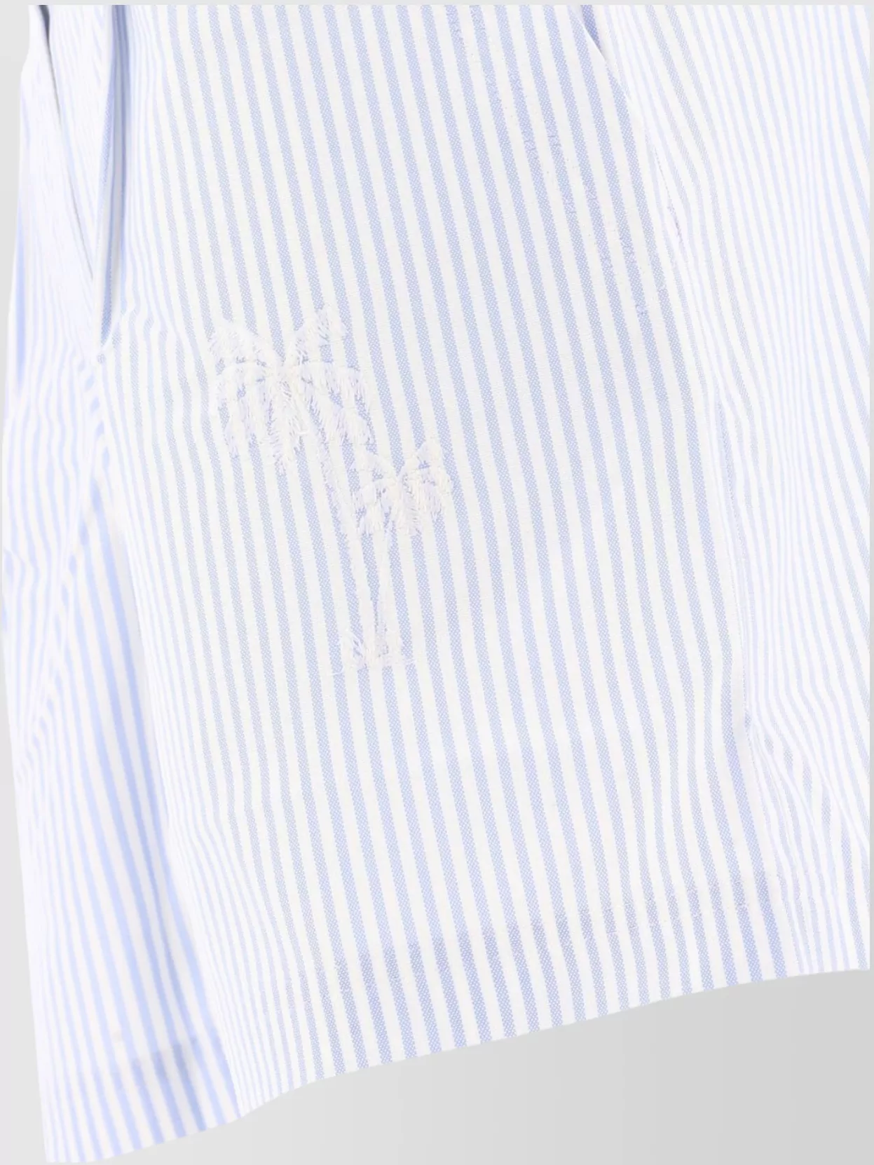Palm Angels Boxer Shorts Striped Detail Button