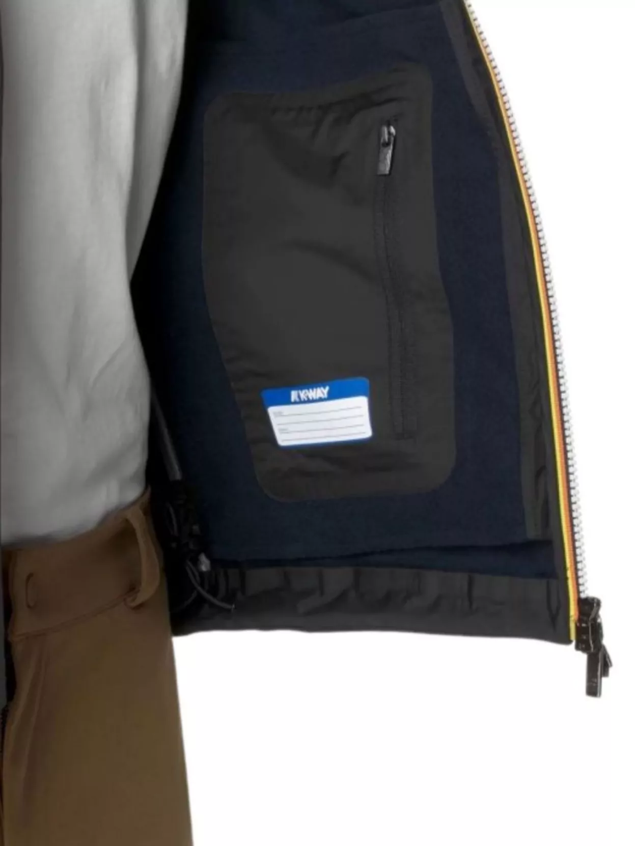K-Way Versatile Hooded Jacket Elastic Cuffs