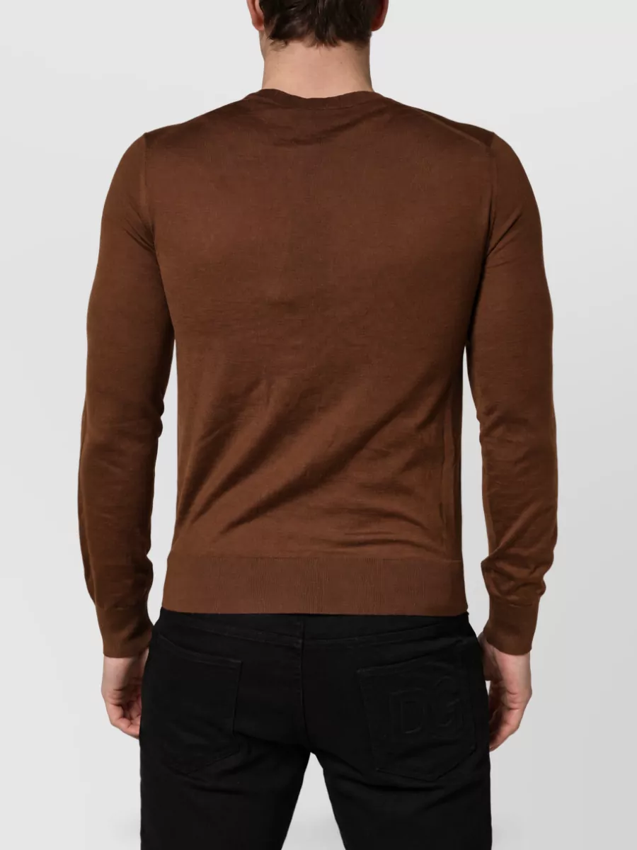Dolce&Gabbana Cashmere Crew Neck Sweater