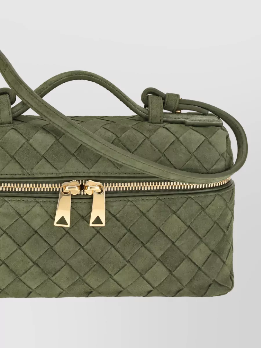 Bottega Veneta Bang Bang Leather Clutch Bag