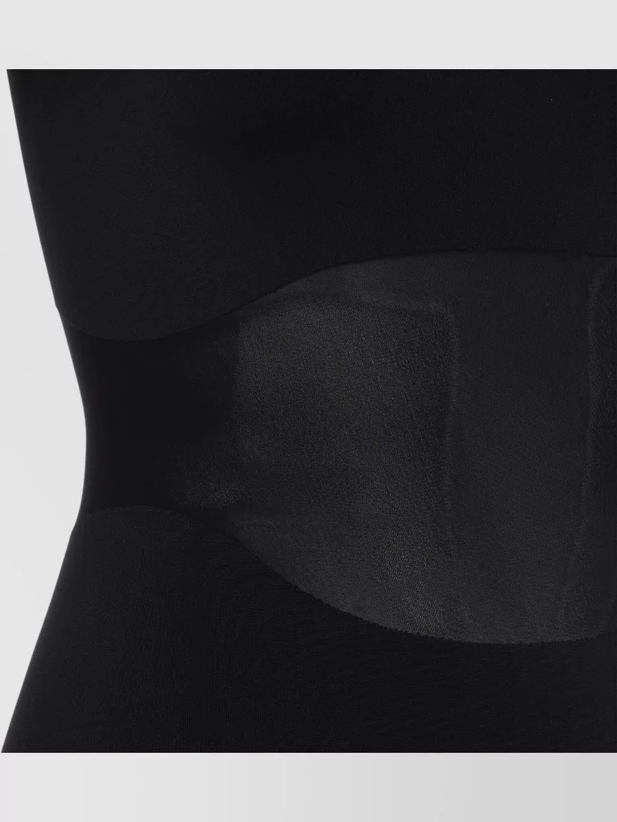Wolford Contour Dress Featuring Sheer Panel Design