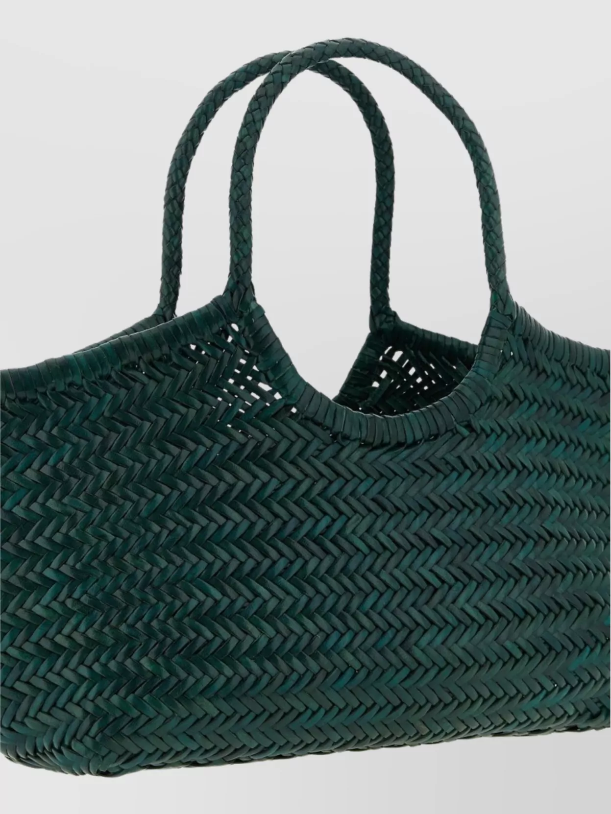 Dragon Diffusion Woven Design Large Shoulder Bag