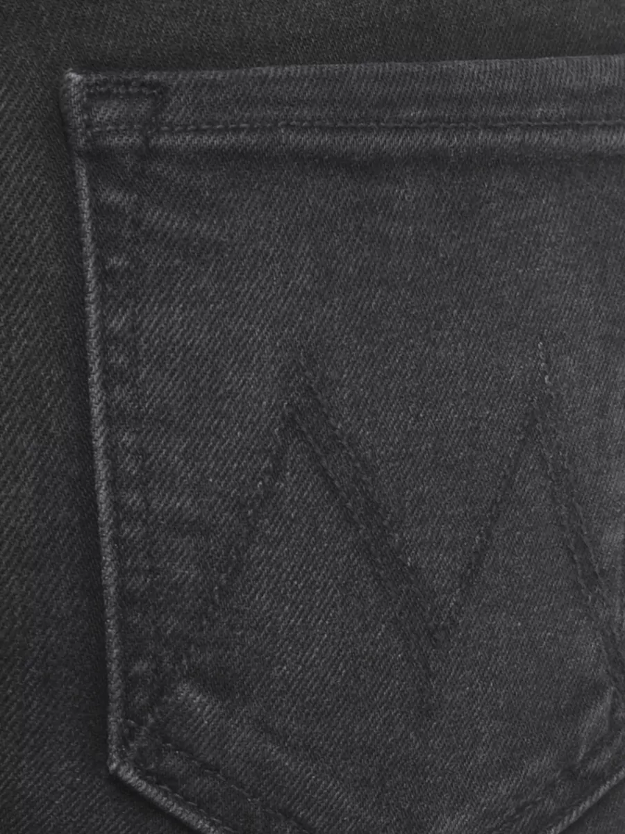 Mother High Waist Skinny Cotton Denim Trousers