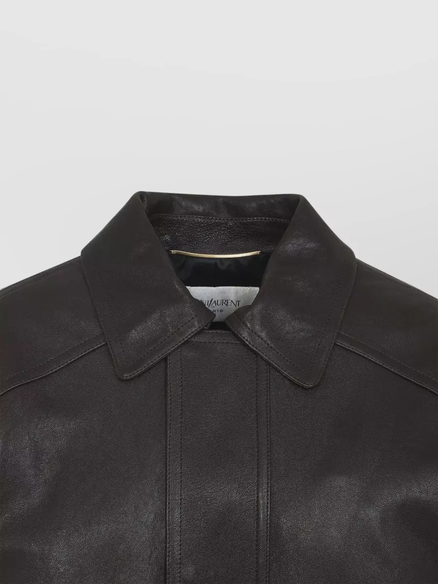 Saint Laurent Lamb Leather Jacket