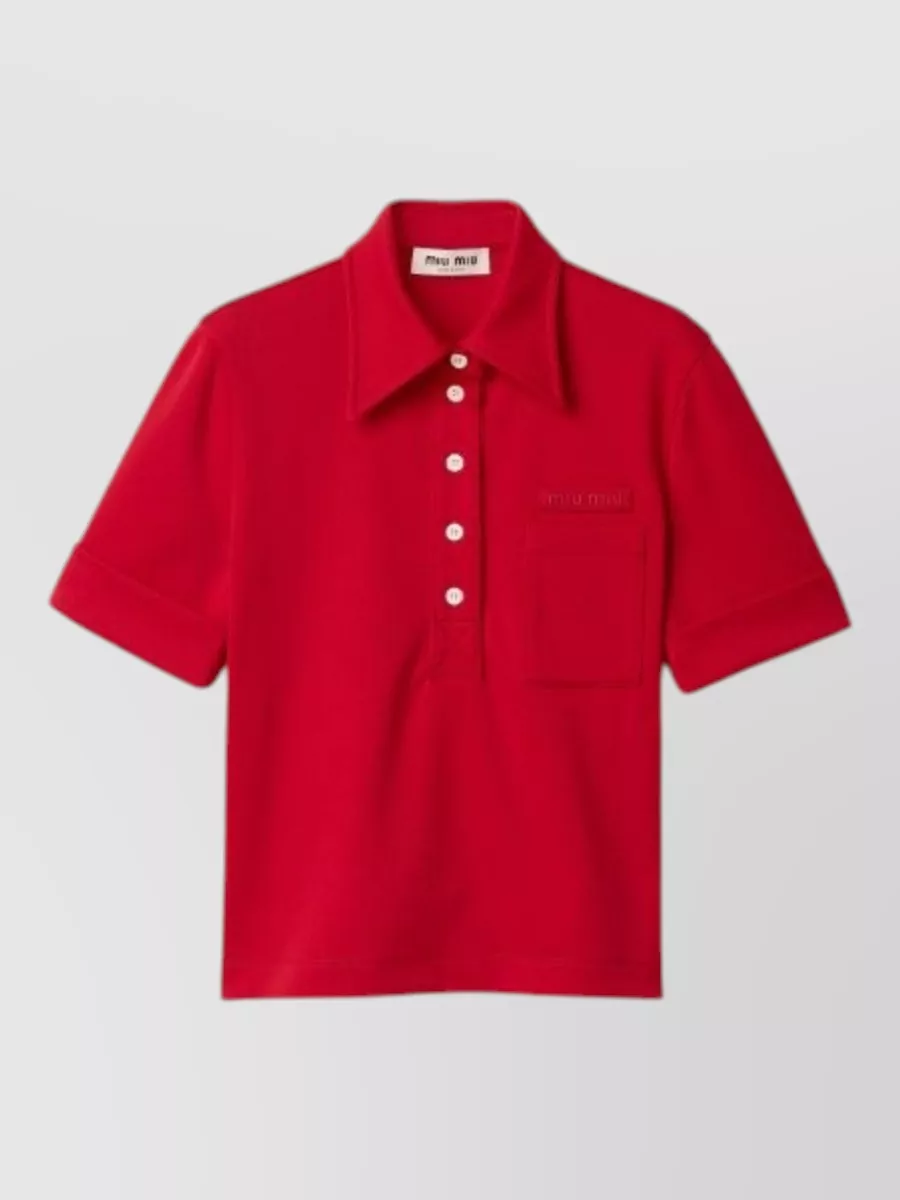 Miu Miu Polo top
