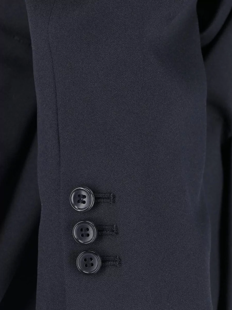 Comme Des Garçons Single-Breasted Blazer