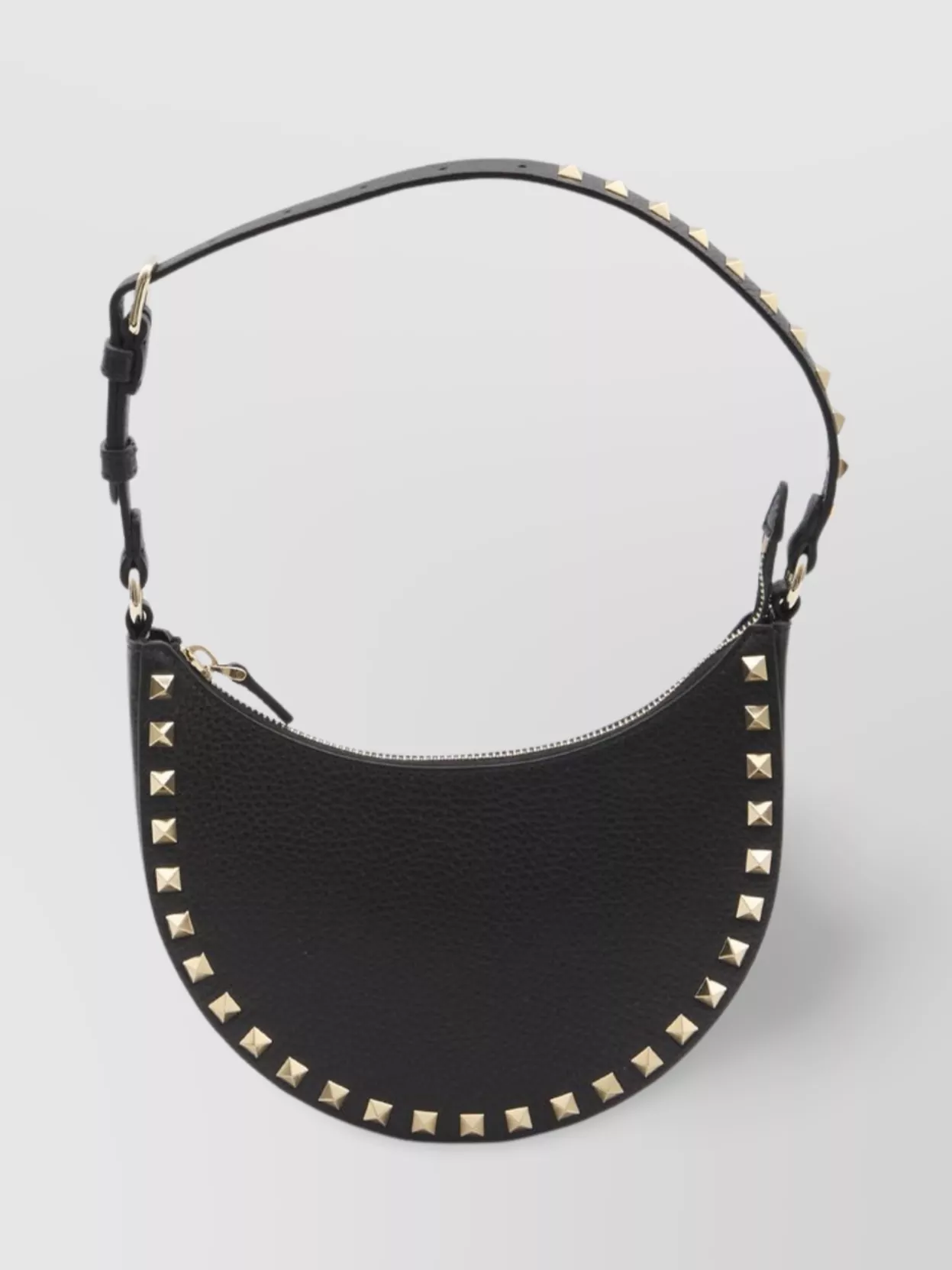 Valentino Mini Rockstud Hobo Bag