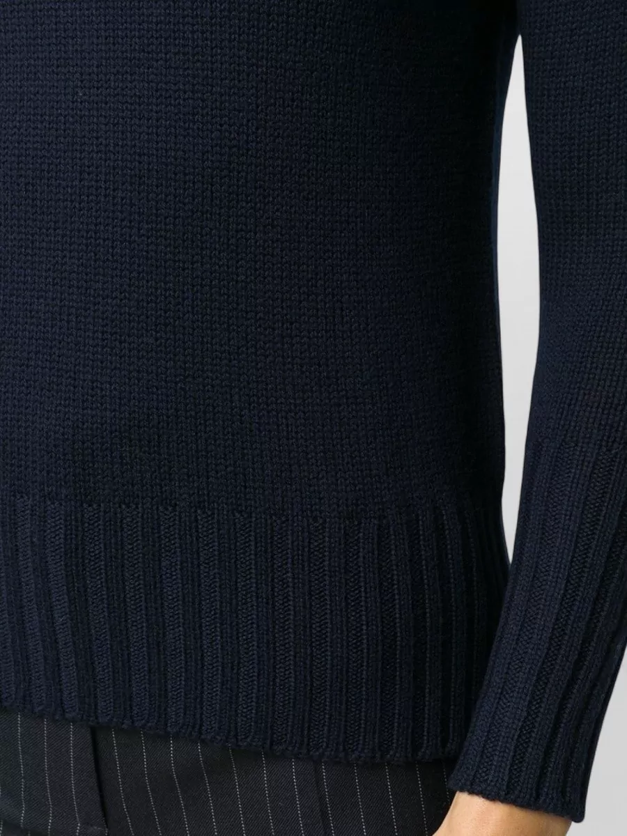 Drumohr Ribbed Turtleneck Wool Jumper