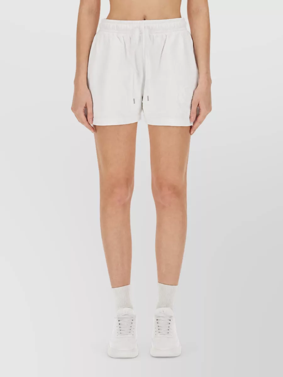 Stella Mccartney Logo-Print Knee-Length Shorts