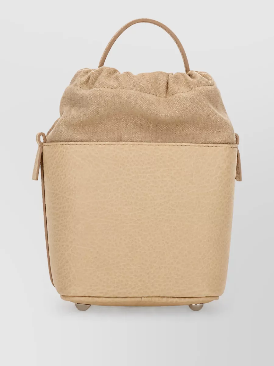 Maison Margiela 5Ac Leather Bucket Bag