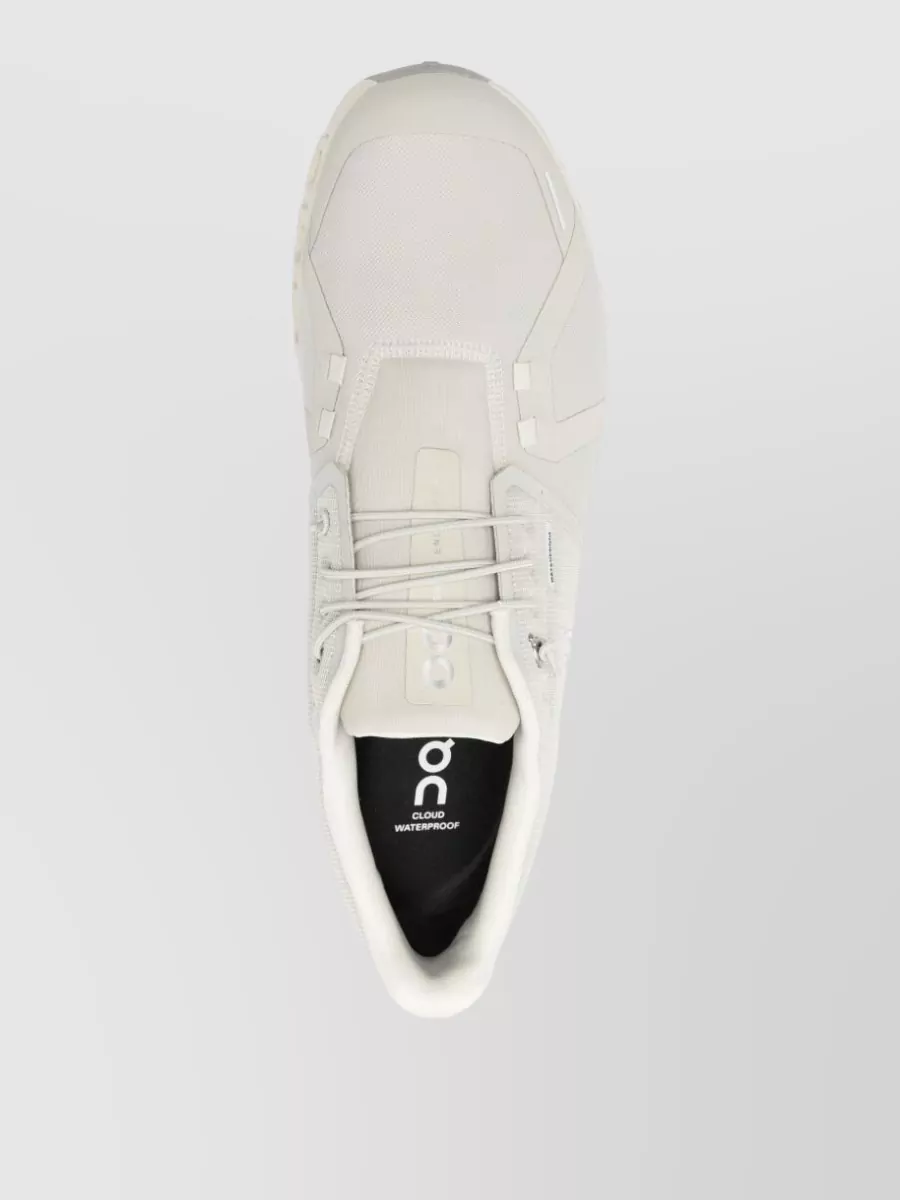 On Running Paneled Lace-Up Sneakers
