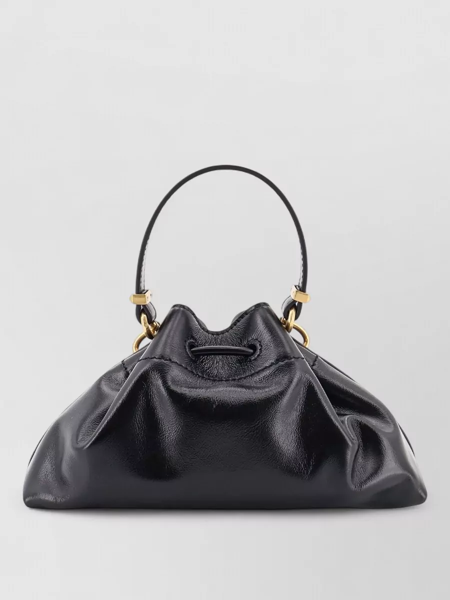 Jimmy Choo Cinch Small Leather Bucket Bag