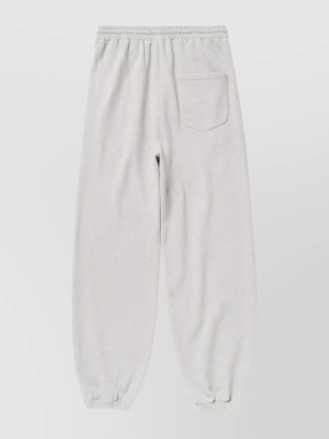 1989 Studio Grey Melange Sweatpants Elastic Waistband In Neutral