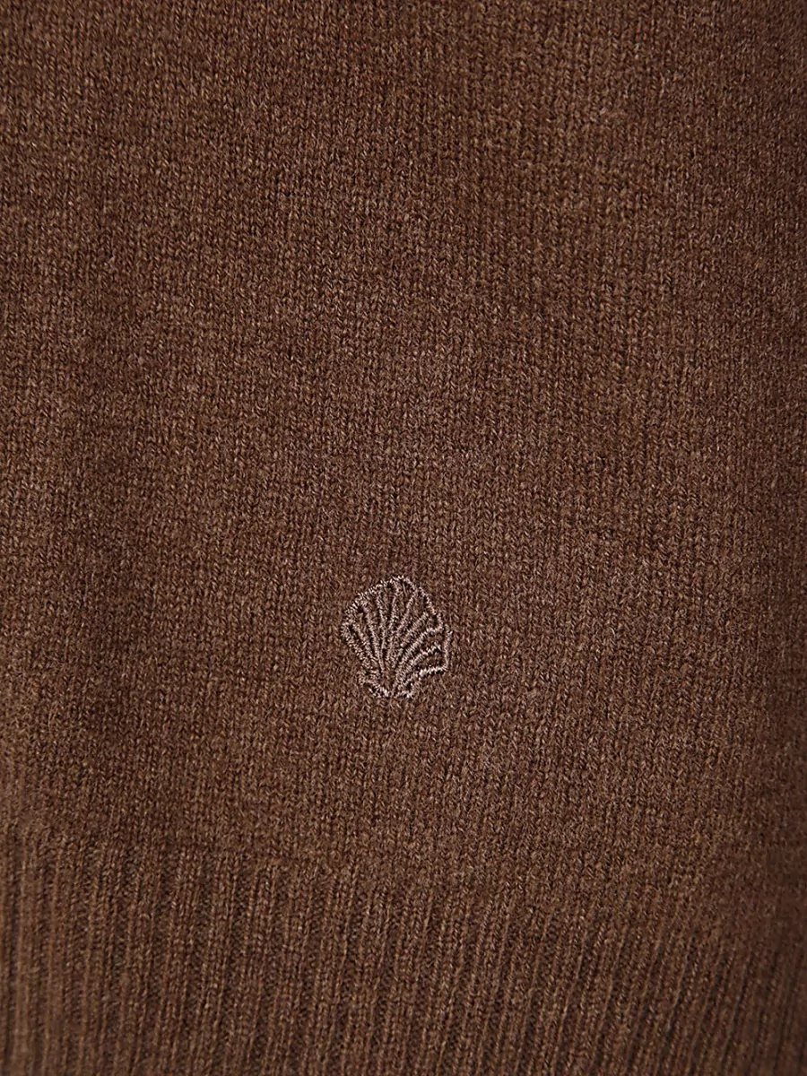 Loulou Studio Cashmere V-Neck Sweatshirt