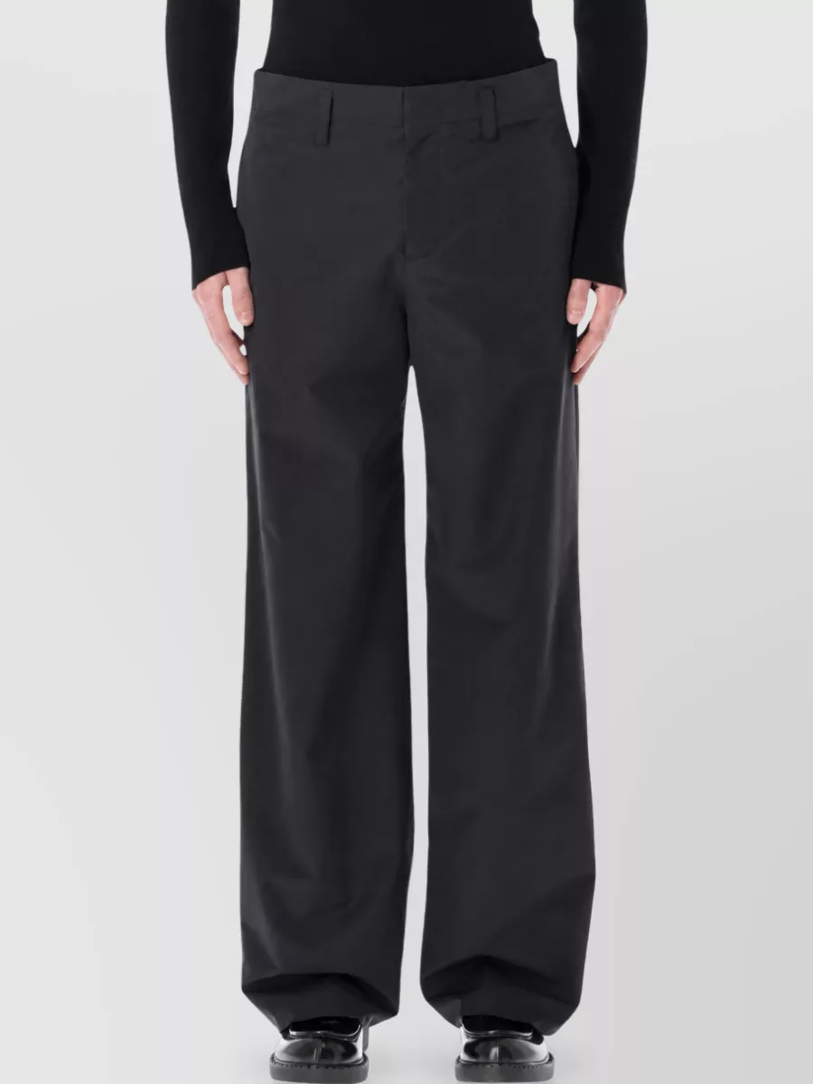 Berner Kühl virgin wool wide-leg trousers