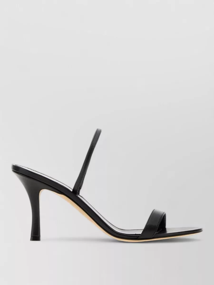 The Row leather mules
