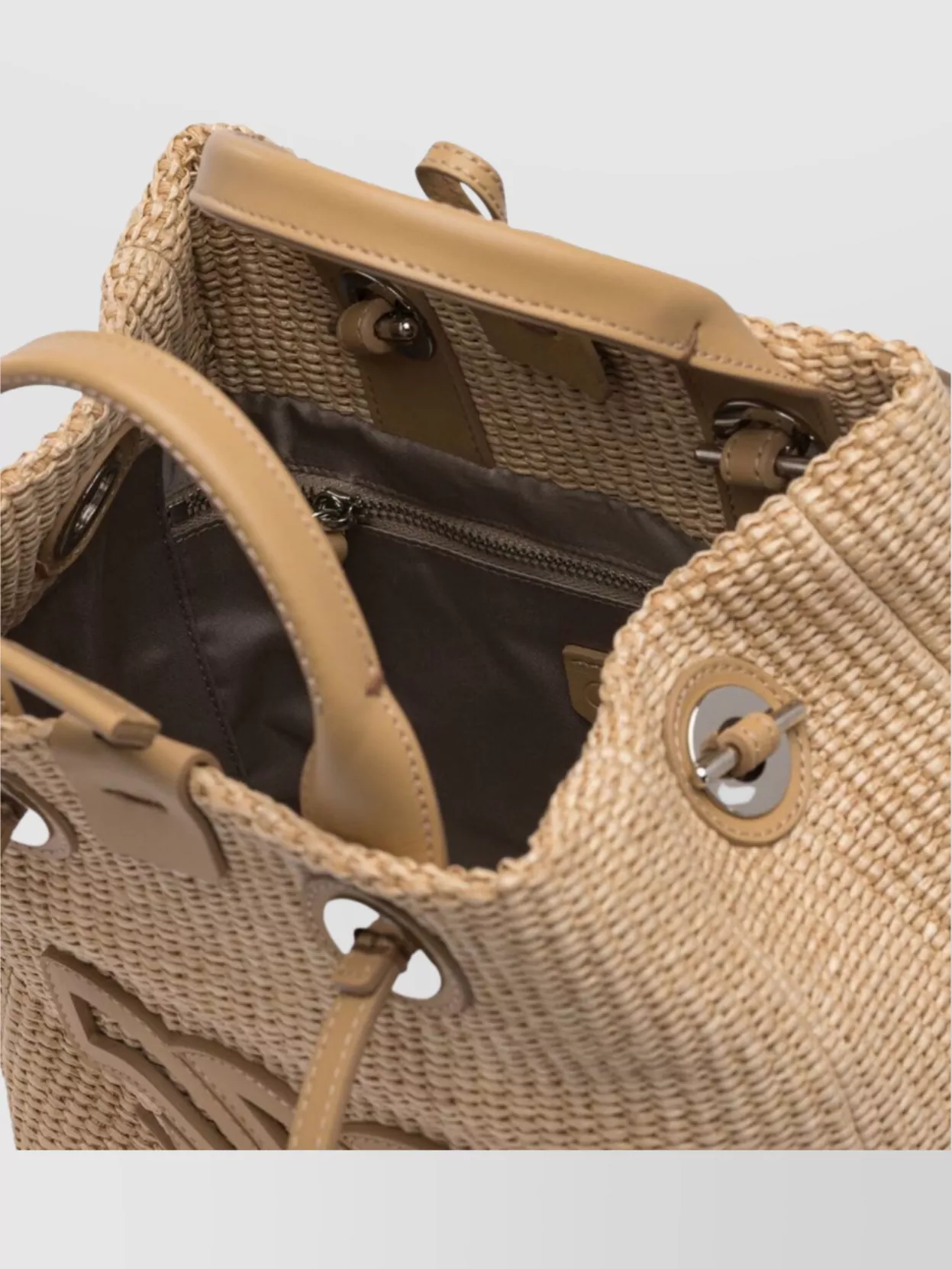 Shop Casadei Shoulder Bags With Dual Handles And Metal Eyelets