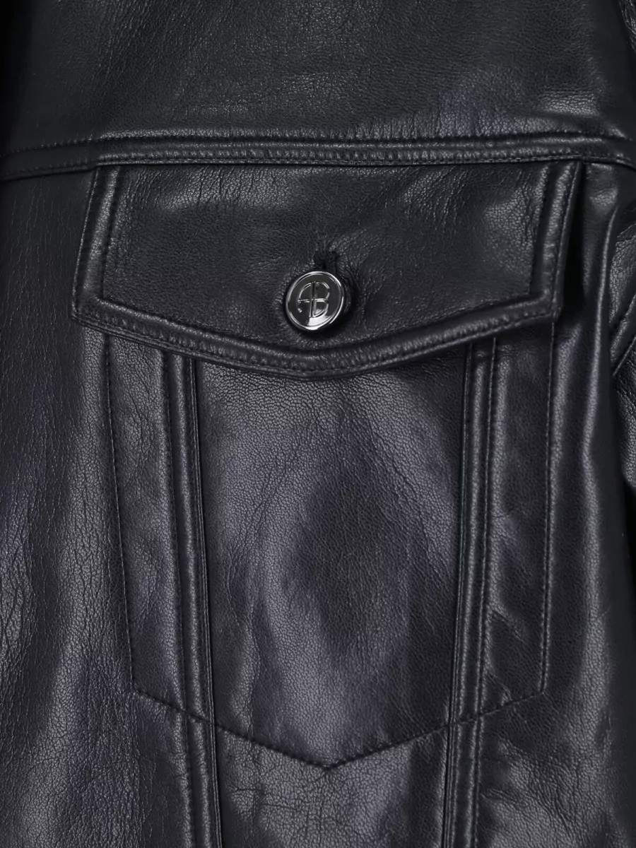 Anine Bing Leather Coat