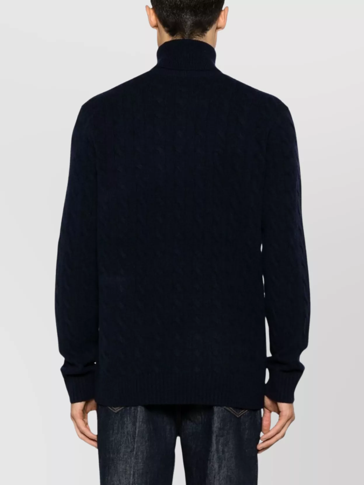 Ralph Lauren Cable Knit Roll Neck Sweater